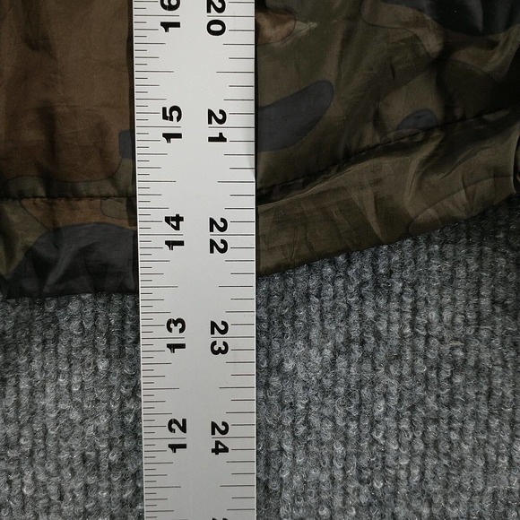 Ashley Utility Collection Women's Jacket Green Camo Medium Full Zip Zip Pockets - Picture 11 of 12